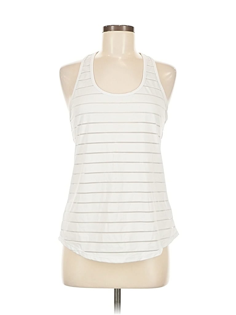 Pre-owned Zyia Active Active Tank Top In White