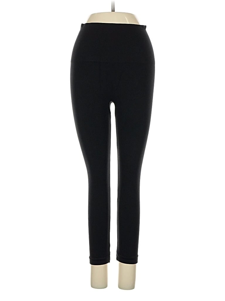 Pre-owned Spanx Active Pants In Black