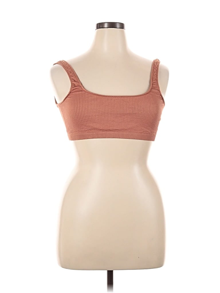 H&M Pre-owned Sports Bra In Brown