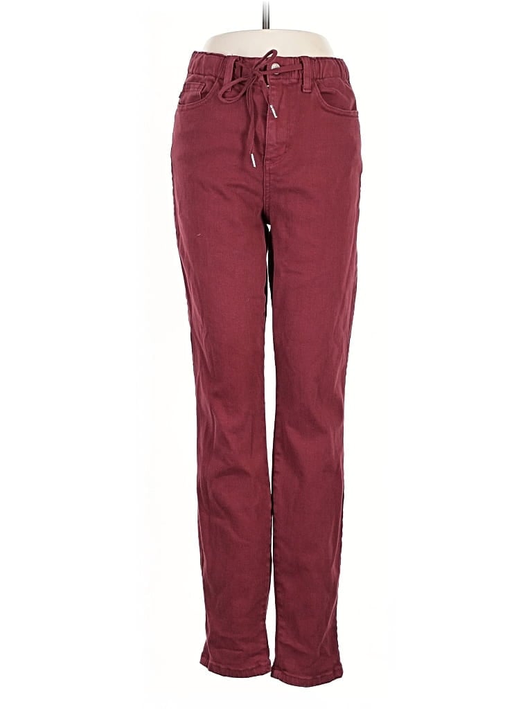 JUDY BLUE Pre-owned Casual Pants In Burgundy