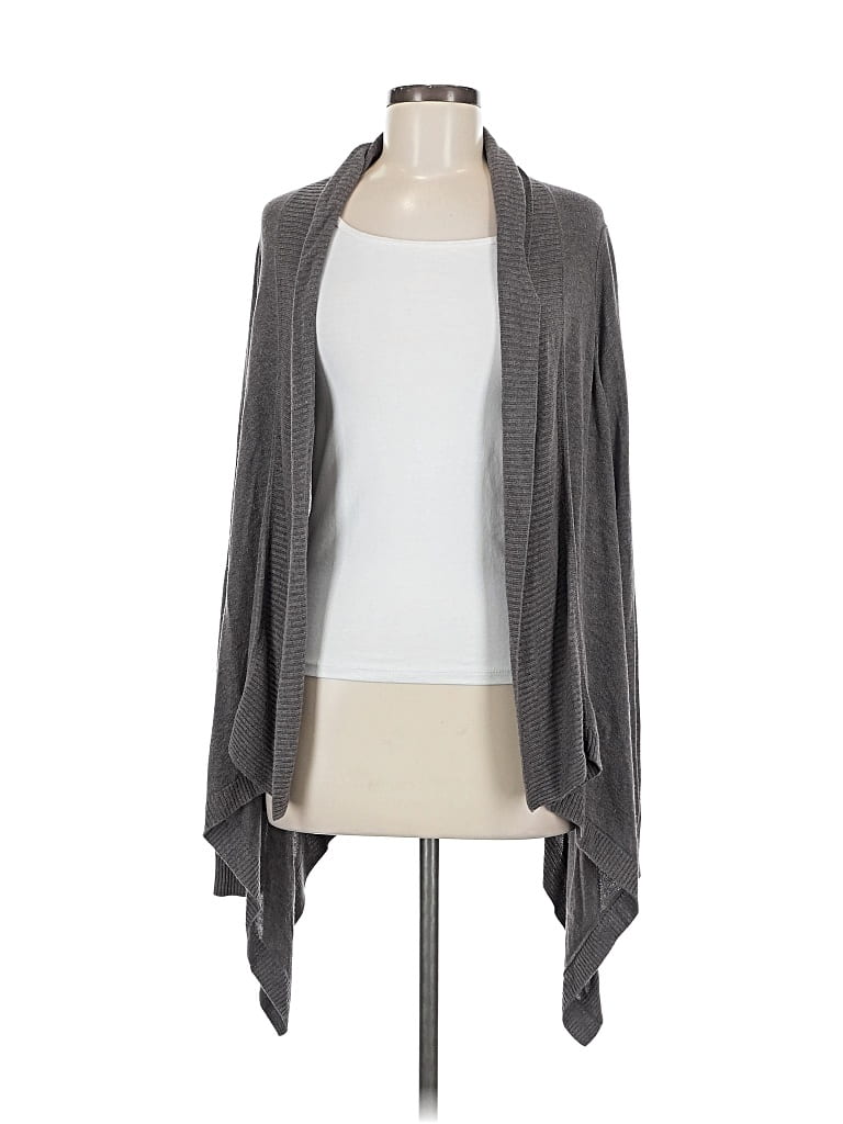 Pre-owned H&m Cardigan Sweater In Gray