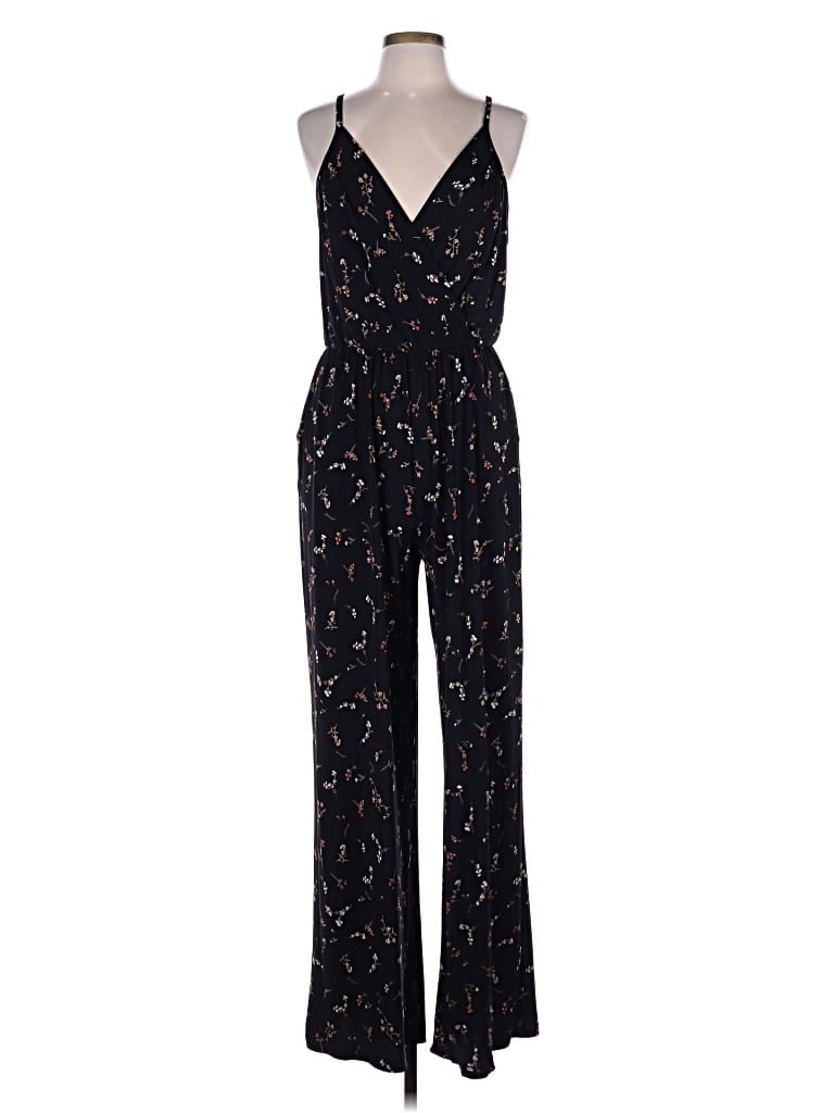 Pre-owned Kaileigh Jumpsuit In Black