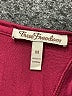 True Freedom Burgundy Sleeveless Top Size M - photo 3