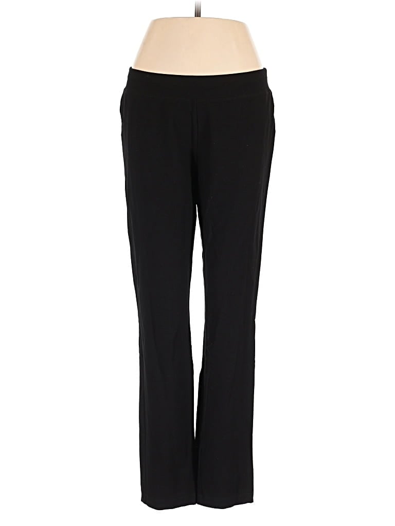 Pre-owned Eileen Fisher Active Pants In Black