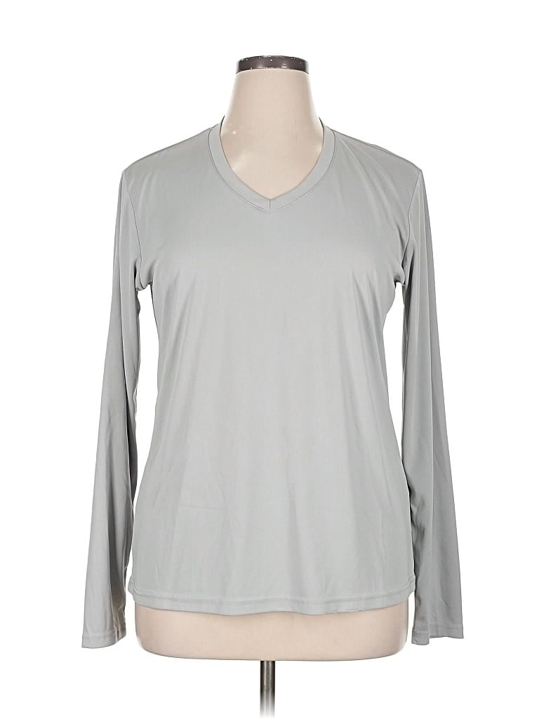 Click to view more detailed imagery on our partner's website Pre-owned Unbranded Long Sleeve T-shirt In Gray