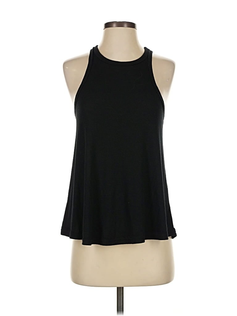 Pre-owned Intimately By Free People Tank Top Black Halter Neckline Tops