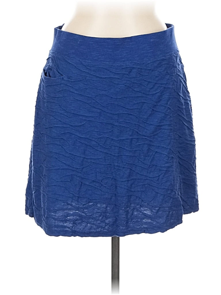 Pre-owned Horny Toad Casual Skirt In Blue