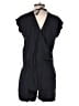 Indyeva Solid Black Romper Size XS - photo 2