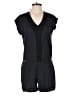 Indyeva Solid Black Romper Size XS - photo 1