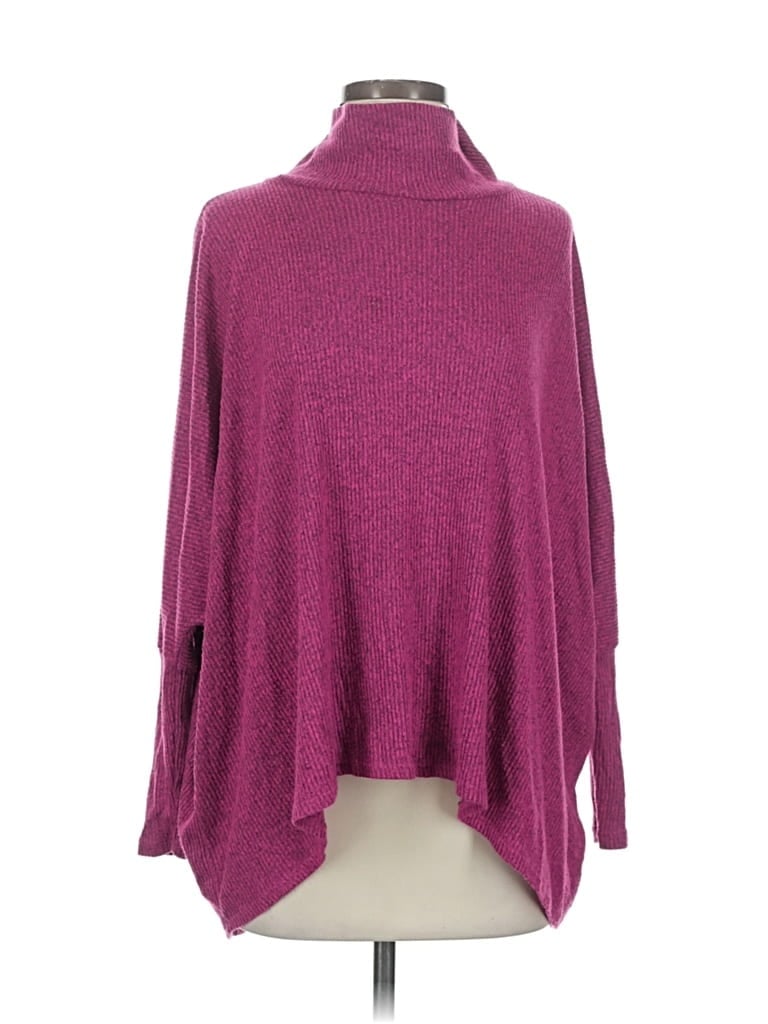 Pre-owned Amadi Poncho In Pink