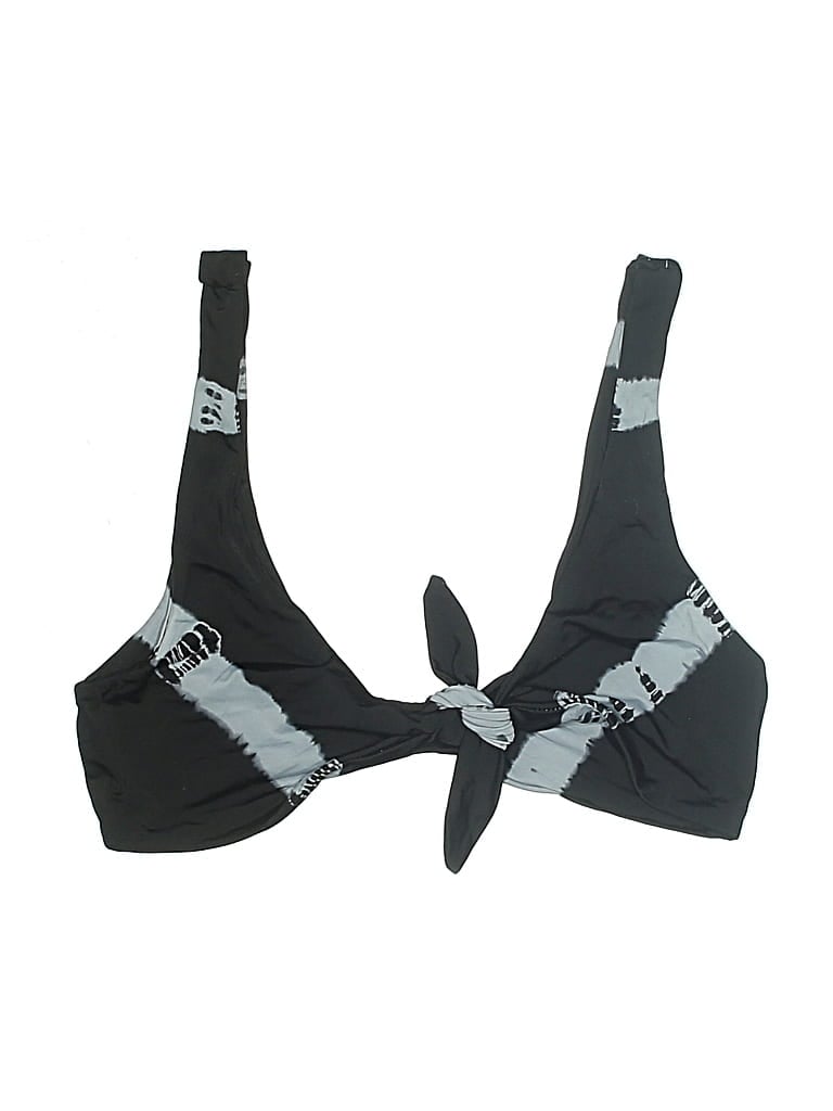 Pre-owned Lulus Swimsuit Top Black Swimwear