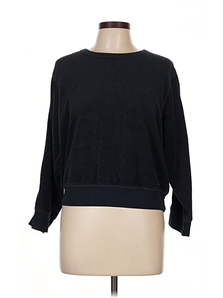 Pre-owned Outerknown Pullover Sweater In Black