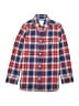 Les Gamins 100% Cotton Red Tan Cardigan Size 8 - 9 - photo 1