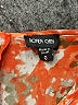 Ronen Chen Paisley Orange Cocktail Dress Size 4 (0) - photo 3