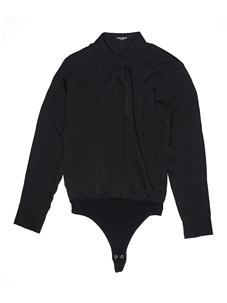 Pre-owned Express Bodysuit In Black