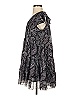 Little Moon Paisley Gray Casual Dress Size XS - photo 5