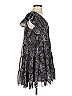Little Moon Paisley Gray Casual Dress Size XS - photo 4