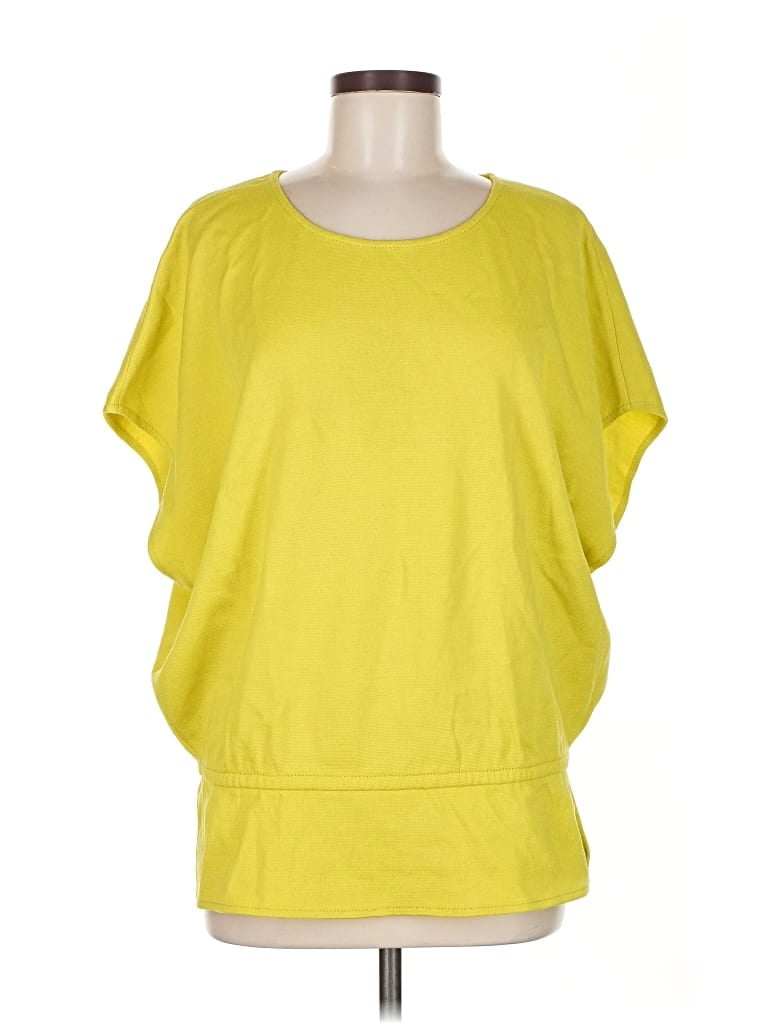 Pre-owned St John Poncho In Yellow