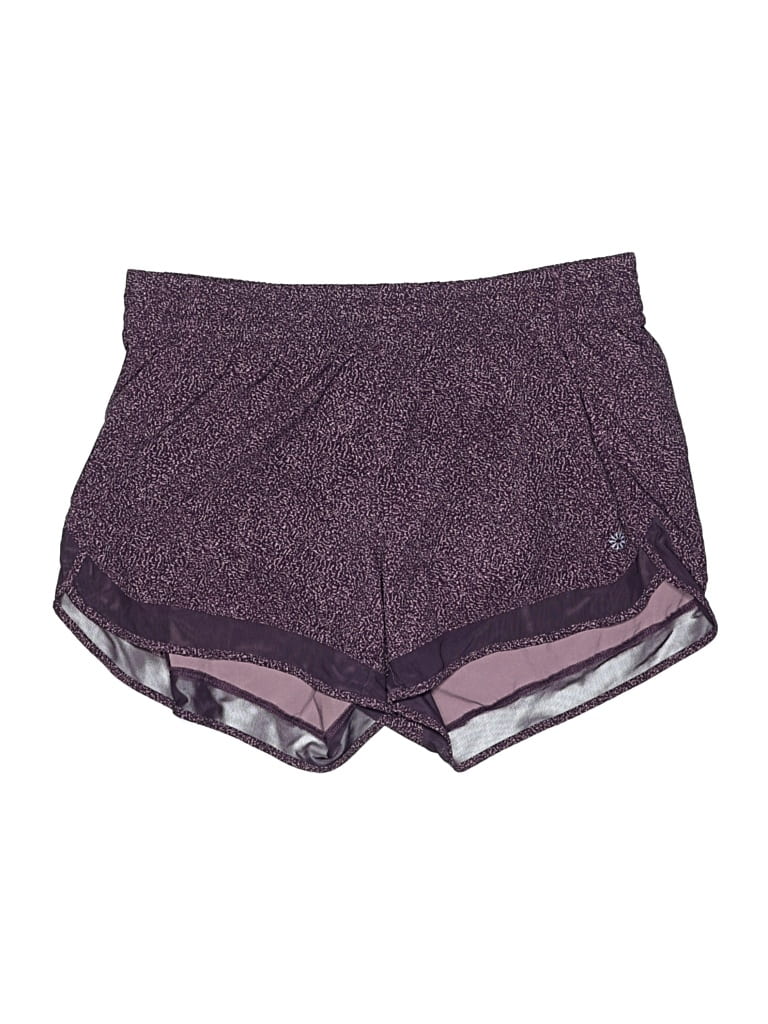 Pre-owned Athleta Athletic Shorts In Purple