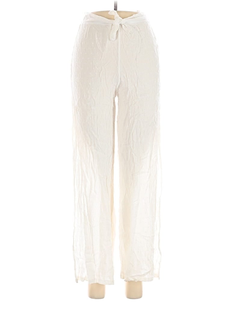 Pre-owned Dippin' Daisy's Swimwear Casual Pants In White