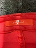 7 For All Mankind Color Block Red Orange Jeans Size 27 waist - photo 7