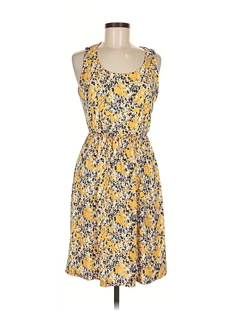 Pre-owned Kaileigh Casual Dress In Yellow