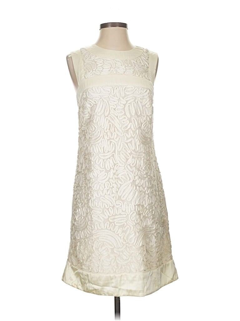 Pre-owned French Connection Cocktail Dress In White