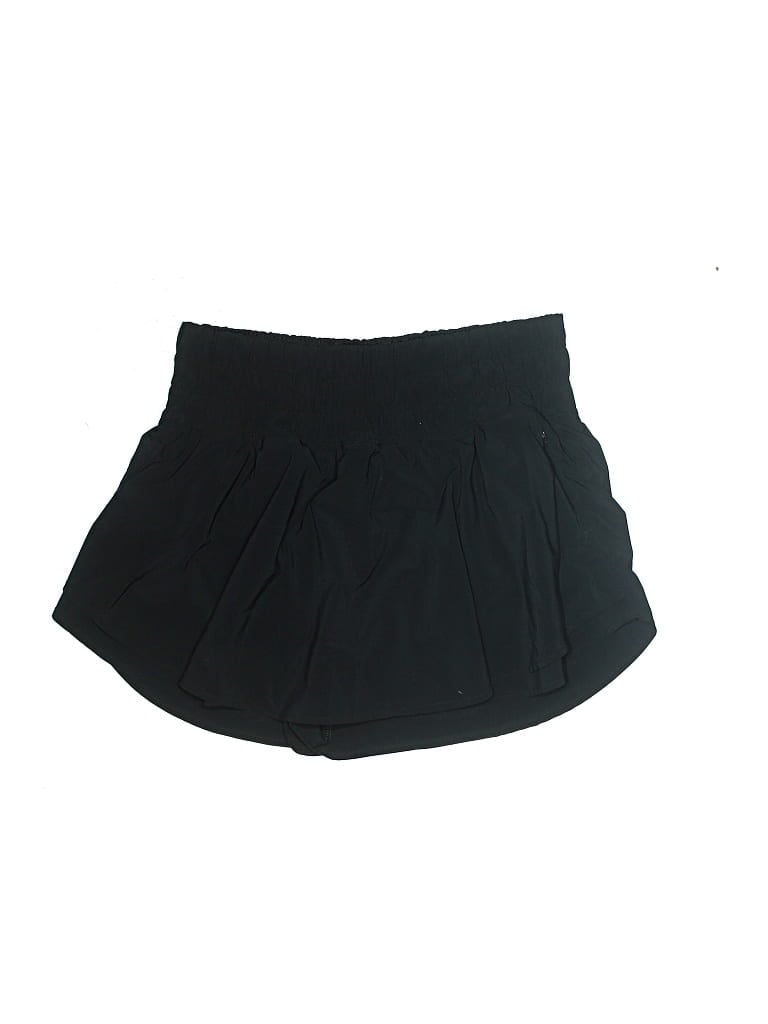 Pre-owned Crz Yoga Skort In Black