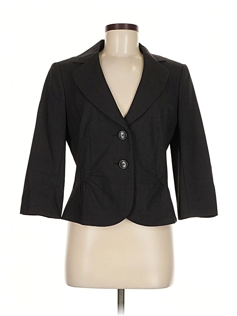 Pre-owned Ann Taylor Blazer Jacket In Black