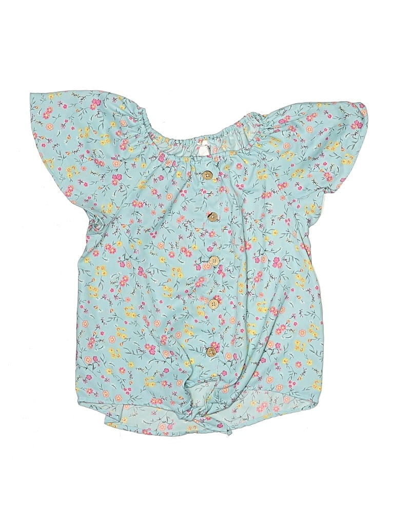 Pre-owned Assorted Brands Kids' Sleeveless Blouse In Blue