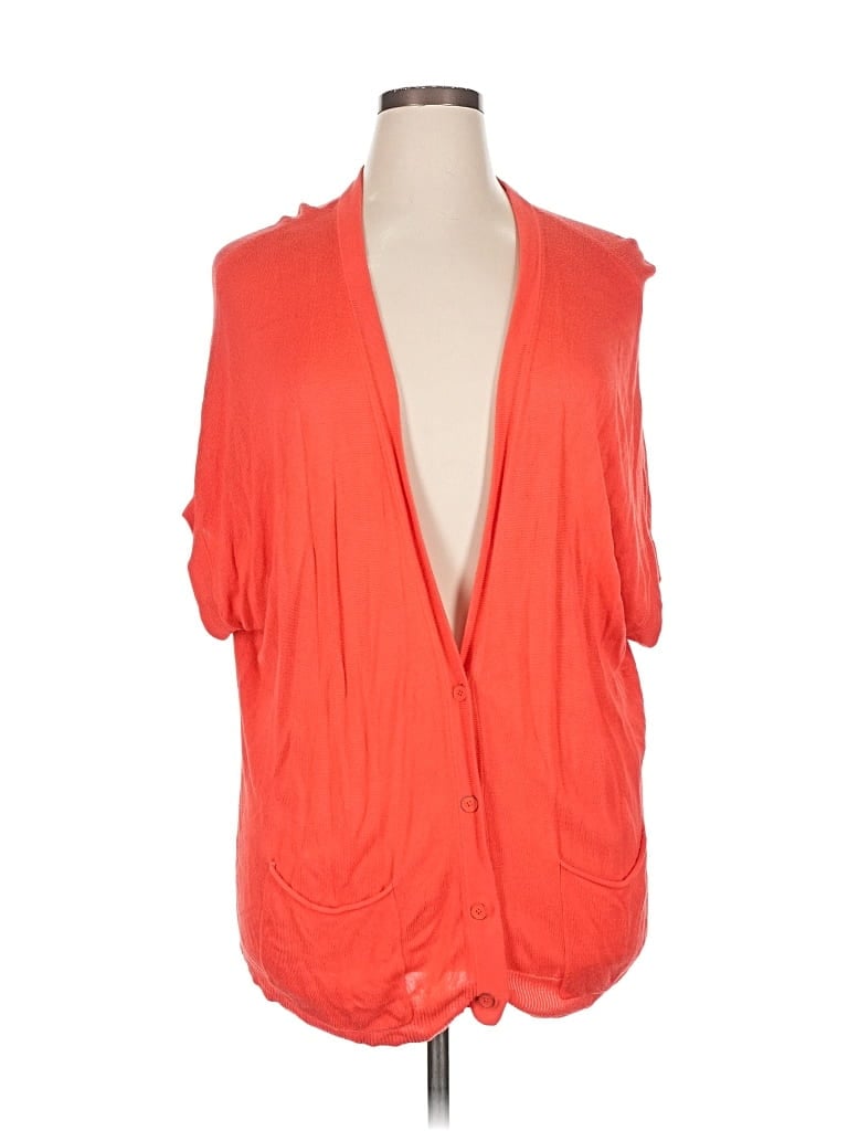 Pre-owned Gap Cardigan Sweater In Orange