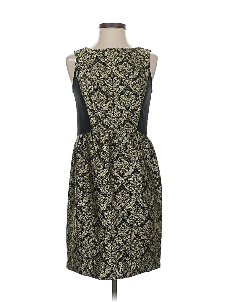 Pre-owned Ann Taylor Loft Cocktail Dress In Black