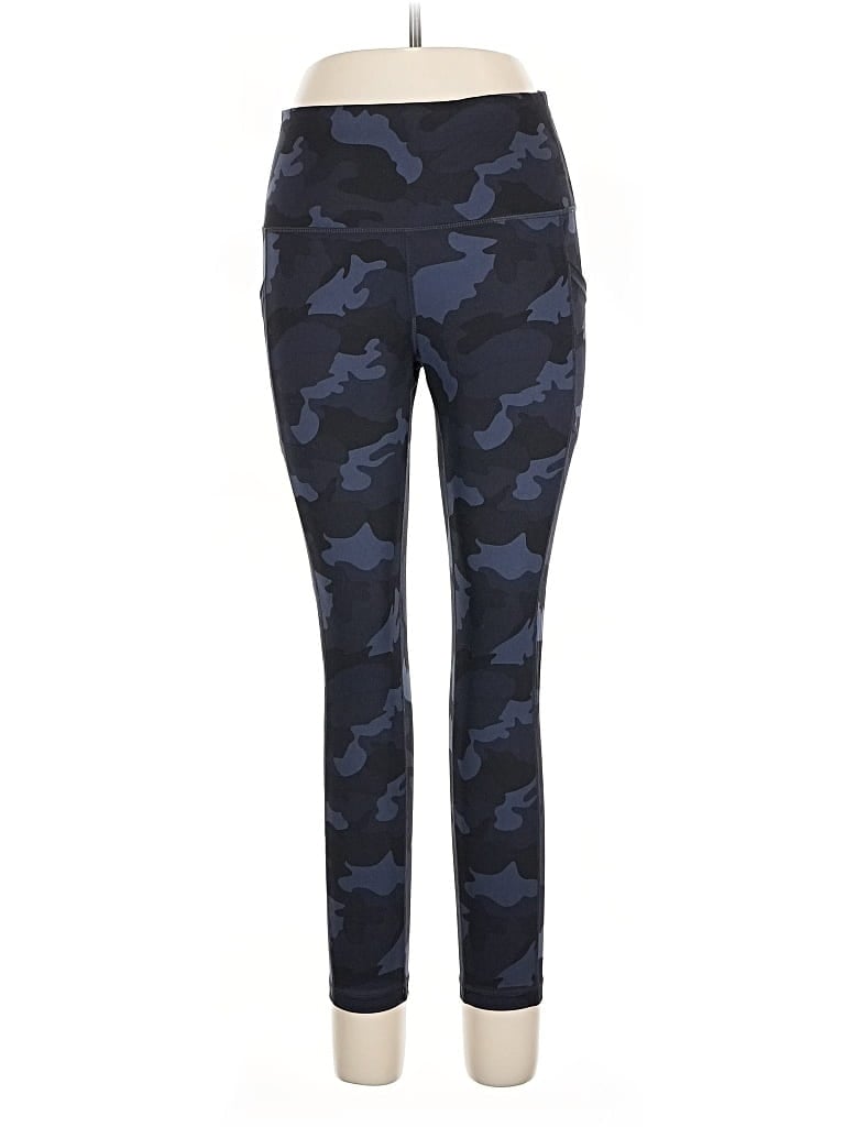 Pre-owned Yogalicious Active Pants In Blue