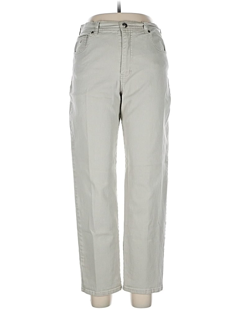 Pre-owned Gloria Vanderbilt Casual Pants In Gray