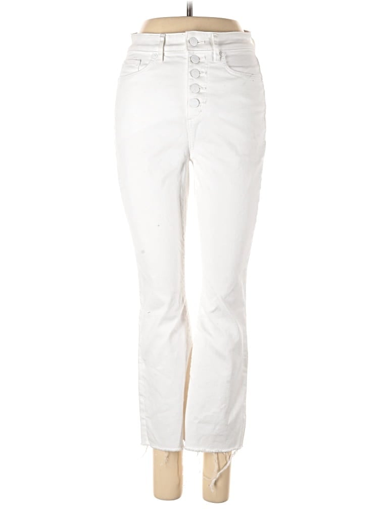 Pre-owned Ann Taylor Loft Jeans In White