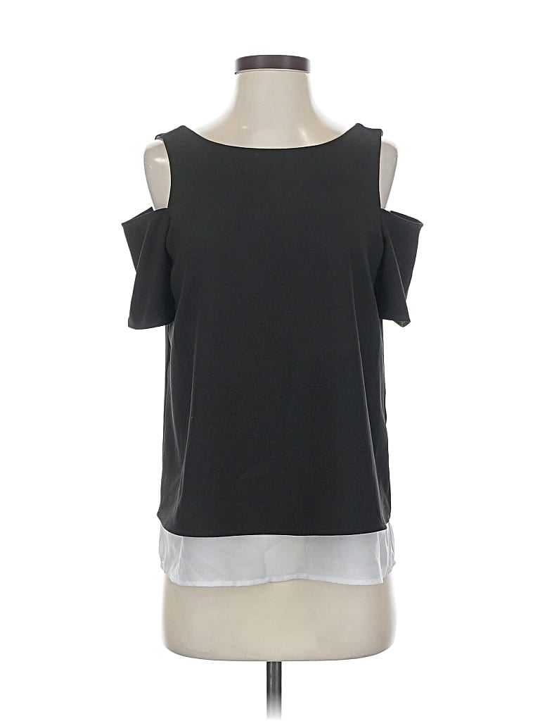 Pre-owned Cooper & Ella Sleeveless Blouse In Gray