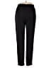 Aqua 100% Polyester Solid Black Casual Pants Size S - photo 2