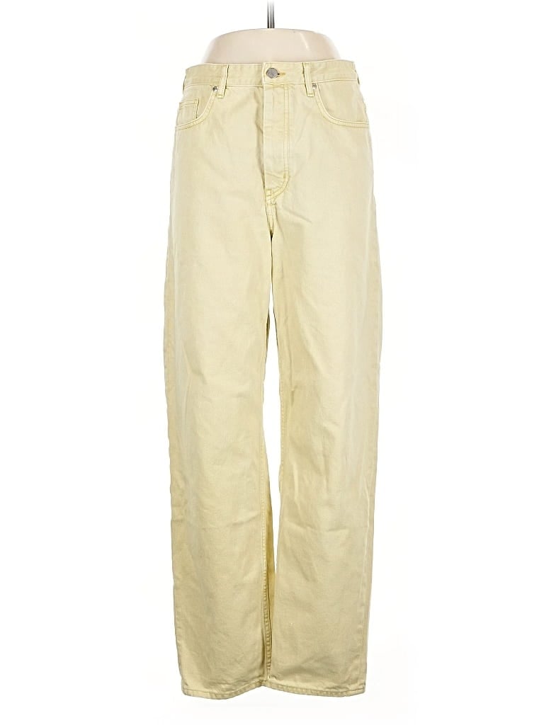 Pre-owned Cos Jeans In Yellow
