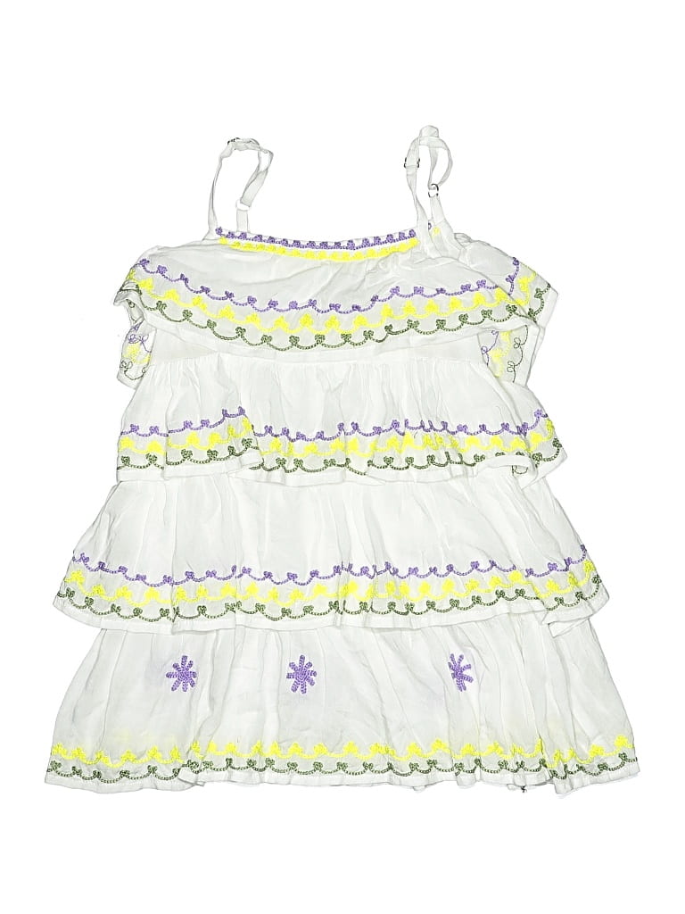 Pre-owned Assorted Brands Kids' Dress In White