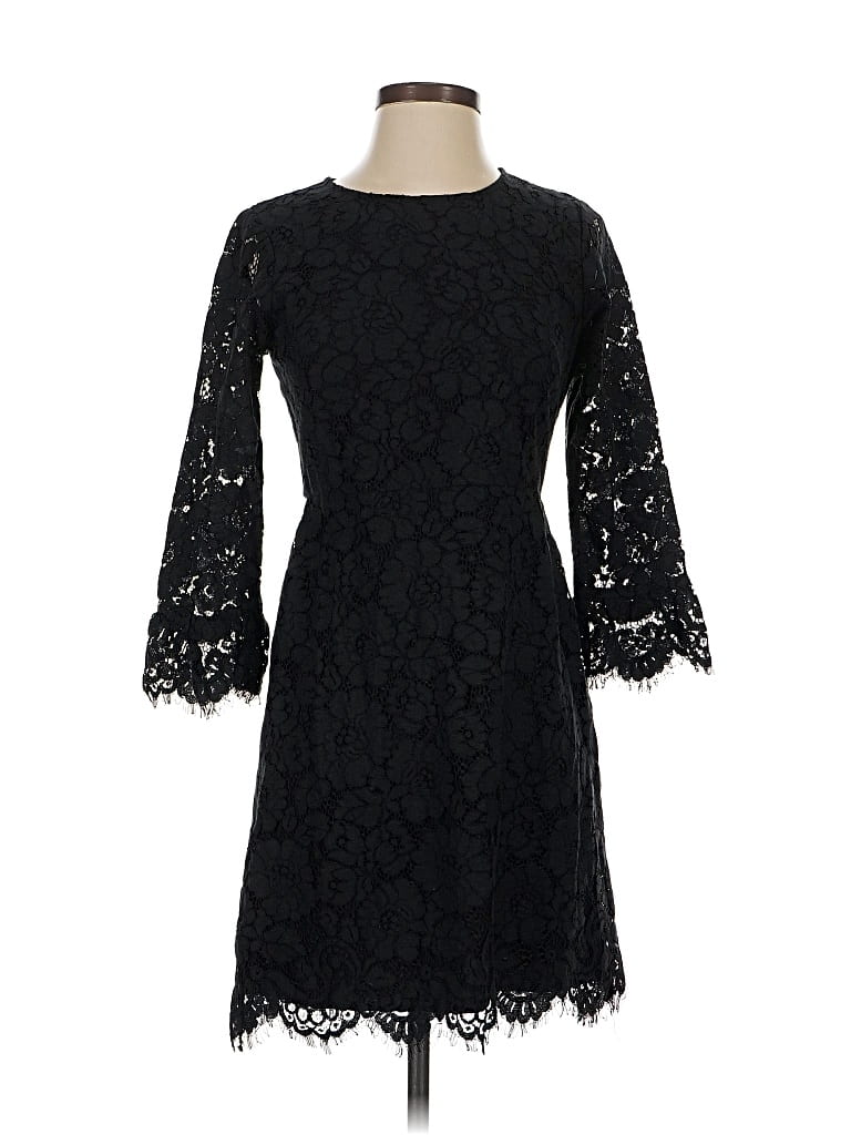Pre-owned Ann Taylor Cocktail Dress In Black