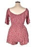 City Triangles 100% Rayon Hearts Pink Romper Size XL - photo 2