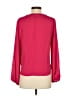 Soho 100% Polyester Pink Long Sleeve Blouse Size S - photo 2