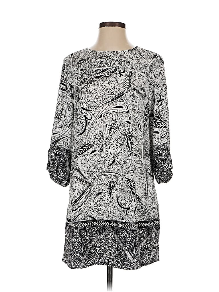 Pre-owned Ann Taylor Loft Casual Dress In White