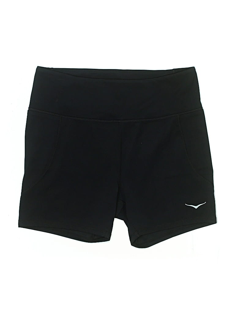 Pre-owned Hoka Athletic Shorts In Black