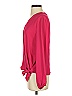 Soho 100% Polyester Pink Long Sleeve Blouse Size S - photo 5
