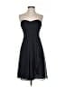 David's Bridal 100% Polyester Solid Black Cocktail Dress Size 2 - photo 1