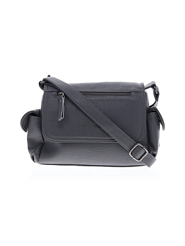 Pre-owned Assorted Brands Crossbody Bag In Gray