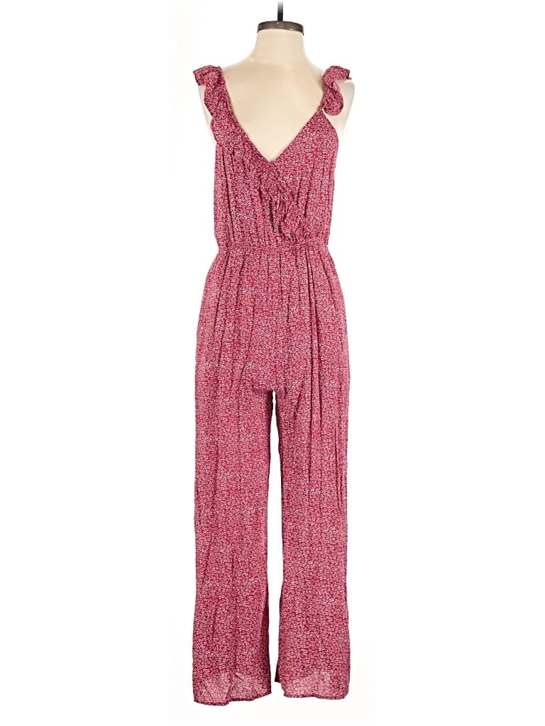 L Love Jumpsuit In Red