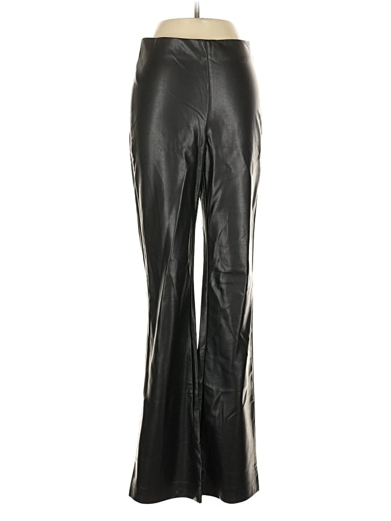 Pre-owned Wilfred Faux Leather Pants In Silver