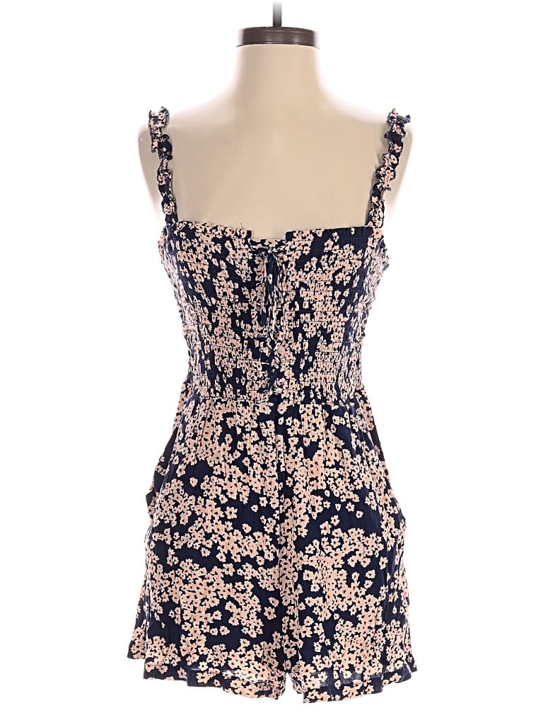 Pre-owned Lily Rose Romper In Blue